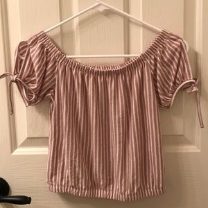 OFFERS OPEN! Off the shoulder shirt